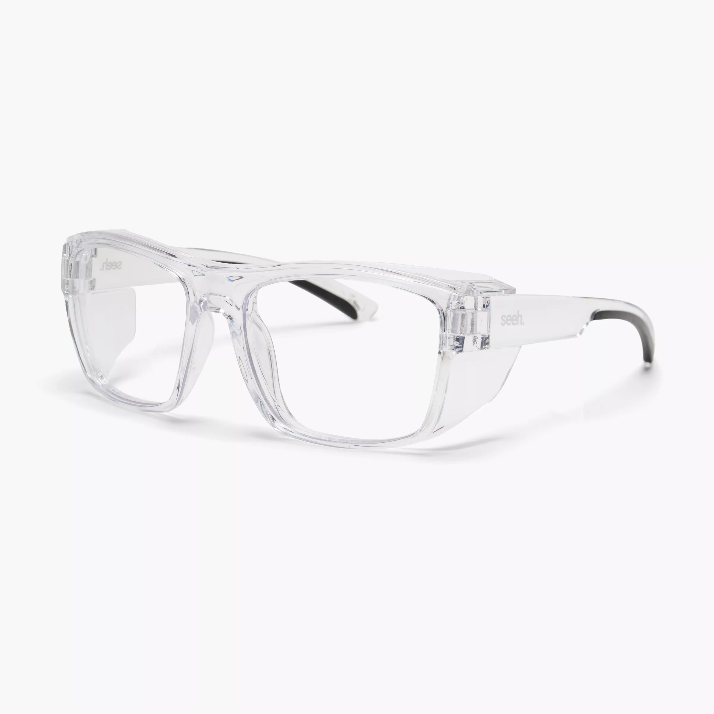 Seeh | Safety Glasses & Frames | SH026 Transparent Light Blue